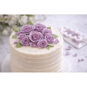 FMM Rose Cutter Set – Mini Fondant Flower Tool